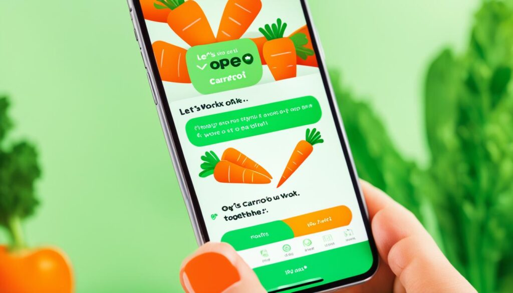 Carrot Fit app