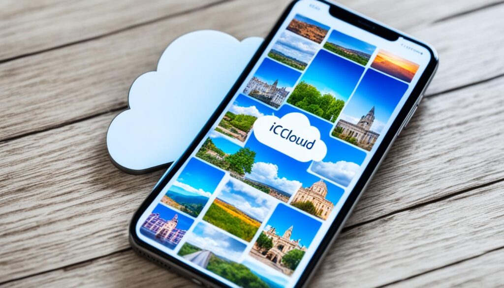 iPhone iCloud backup for travel photos